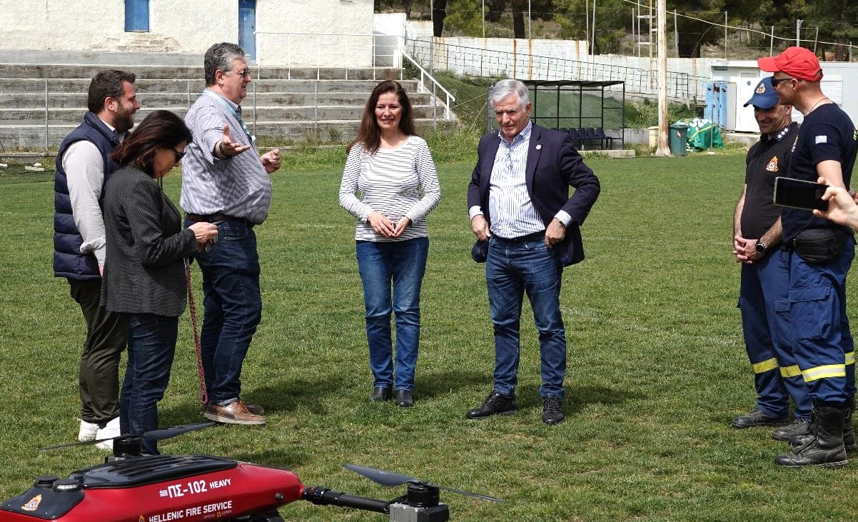Δήμος Παιανίας: Εισαγωγή της Τεχνολογίας στην Πυροπροστασία