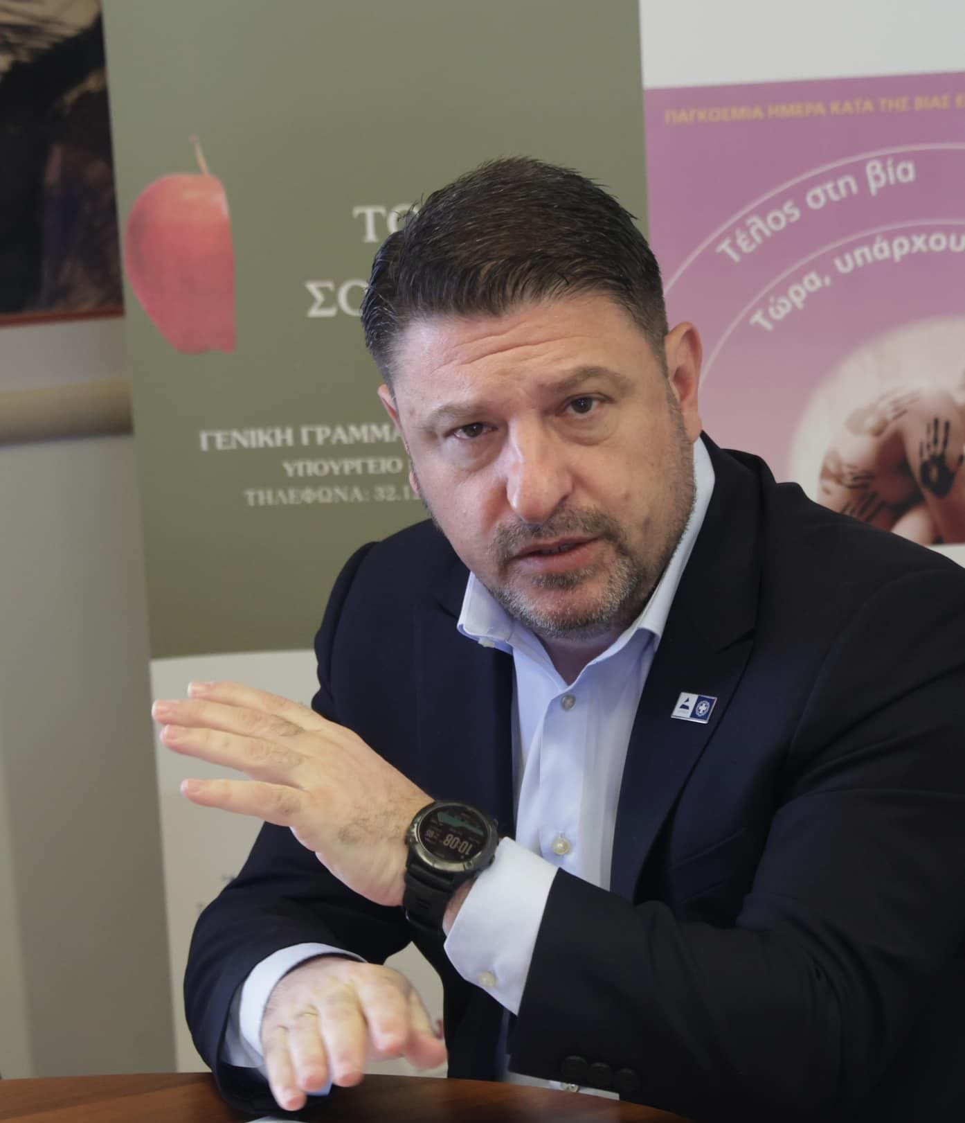 Ν.Χαρδαλιάς:"Θα διαθέσουμε περισσότερα από 5 εκατ € για τη στήριξη γυναικών που έχουν πέσει θύματα βίας"