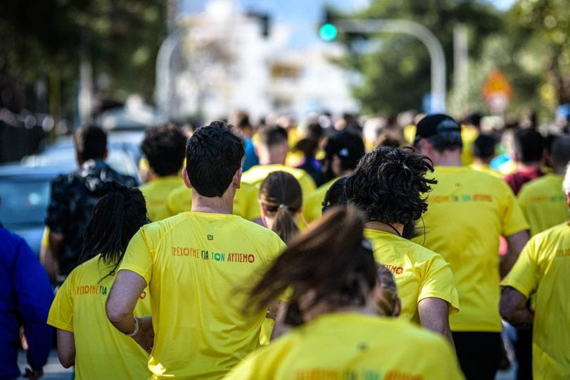 "8ος Αγώνας Δρόμου Πόλης Παπάγου Χολαργού - Τρέχουμε για τον αυτισμό"