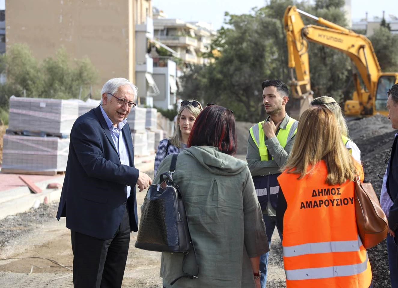 "ο σύνθημά μας, η υπόσχεσή μας “Το Μαρούσι Ψηλά”, γίνεται καθημερινά πράξη!"