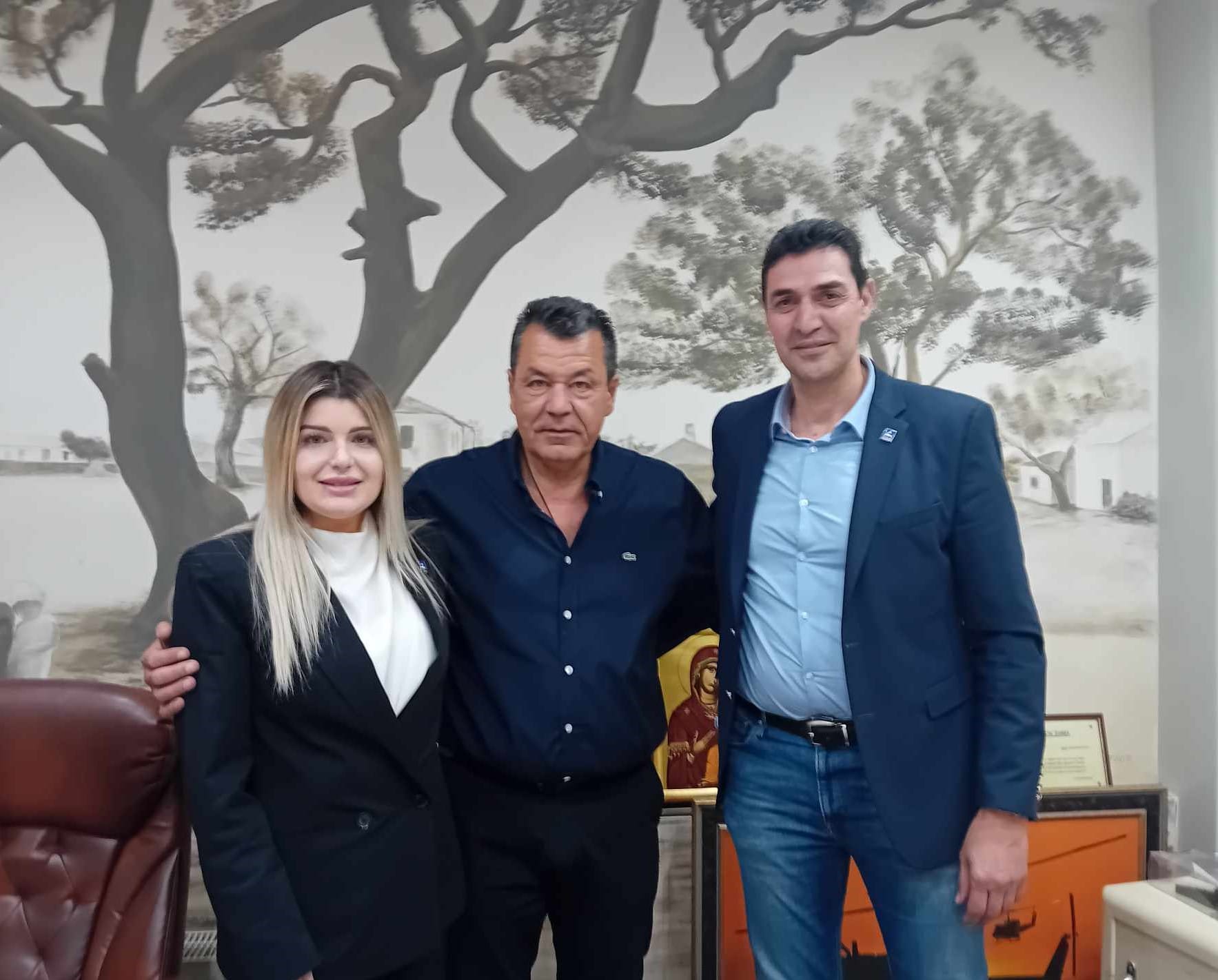 Ο Δήμαρχος Φυλής υποδέχθηκε τους Αντιπεριφερειάρχες Δυτικής Αττικής