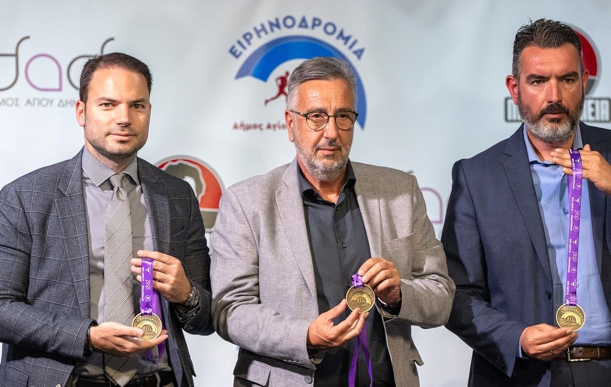 Στ. Μαμαλάκης : Συνέντευξη Τύπου στο δημαρχείο Αγ.Δημητρίου για την 42η Ειρηνοδρομία
