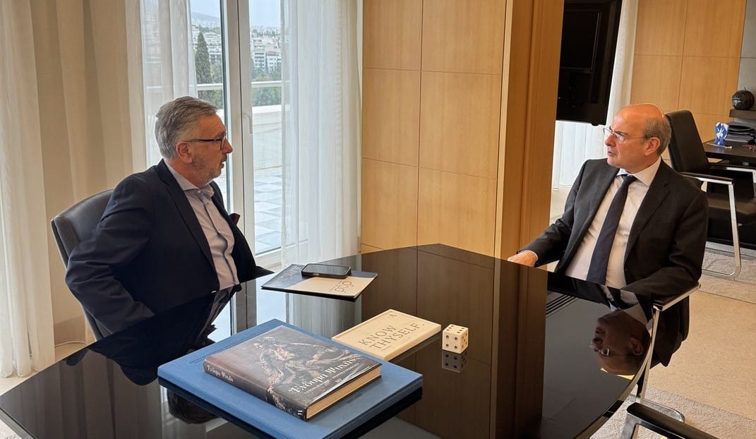 Στ. Μαμαλάκης : Στον Αντιπρόεδρο της Κυβέρνησης  ο δήμαρχος Αγ. Δημητρίου