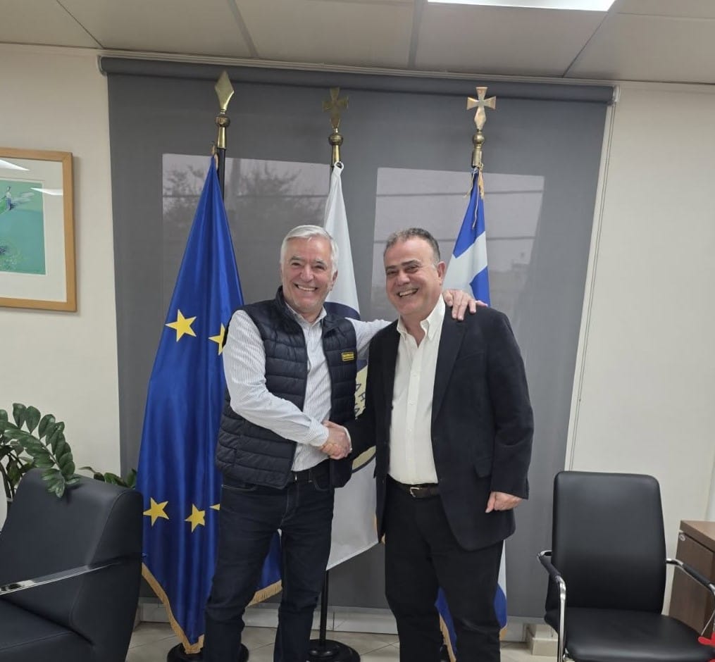 Σε συνάντηση εργασίας  οι Δήμαρχοι Παιανίας Ισ.Μάδης και Παλλήνης Χρ.Αηδόνης