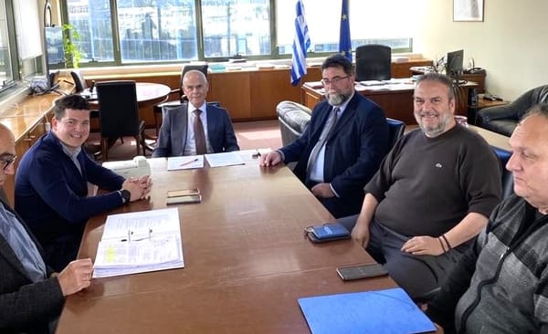 Συνάντηση Δημάρχου Σαρωνικού με τον Υφυπουργό Περιβάλλοντος