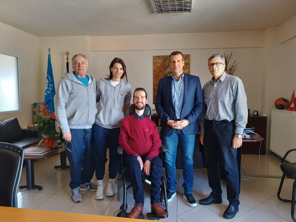 Ο Ευρωβουλευτής κ. Κυμπουρόπουλος στην Σπάρτη