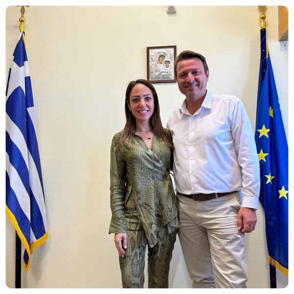 Συνάντηση του  Δημάρχου Τροιζηνίας Μεθάνων  με την Υπουργό Εργασίας και Κοινωνικής Ασφάλισης