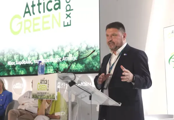 Χαρδαλιάς από «Attica Green Expo»: "Ζωτικής σημασίας η συμβολή της ΕΕ στην ανάπτυξη της Αττικής"