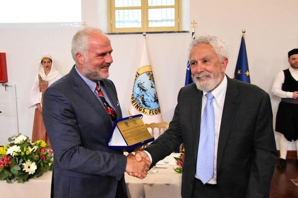 Τελετή Αδελφοποίησης του Δήμου Αίγινας με το Tarpon Springs της Φλόριντας
