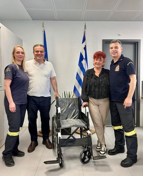 "Το  Πυροσβεστικό Μουσείο που εδρεύει στον Δήμο μας δείχνει ξανά το δρόμο της αλληλεγγύης"