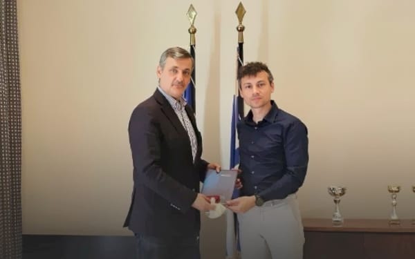 Συνάντηση του Δημάρχου Μάνδρας με τον Ειδικό Γραμματέα Αποκεντρωμένης Διοίκησης Αττικής.