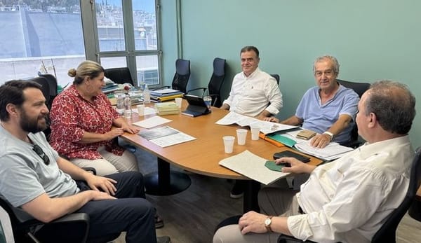 Νέα σύσκεψη για τα Σχέδια Πόλης πραγματοποίησε ο Δήμαρχος Παλλήνης Χρήστος Αηδόνης