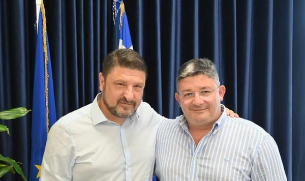 Σπ . Βρεττός: Οι Αχαρνές είχαν την τιμή και τη χαρά να υποδεχτούν τον Νίκο Χαρδαλιά