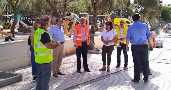 Νέα αυτοψία του Δημάρχου Αμαρουσίου στο έργο της Παιδικής Χαράς του Αμαλιείου