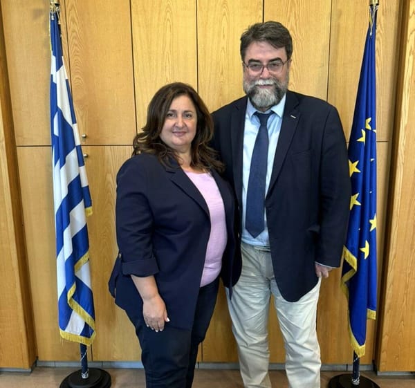 Συνάντηση Οικονόμου - Μαϊχόσογλου για την αναβάθμιση του συγκοινωνιακού δικτύου στον Διονύσου