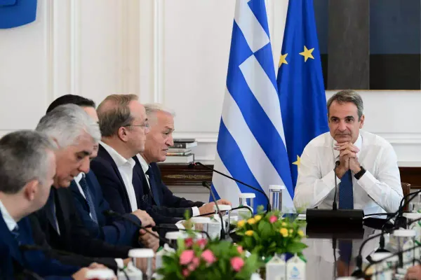 Συνάντηση ΚΕΔΕ με τον πρωθυπουργό Κ. Μητσοτάκη