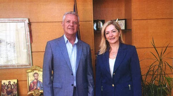 Μαρκόπουλο: Συνάντηση εργασίας της Αντιπεριφερειάρχη Β. Καβαλλάρη και του Δημάρχου Κ. Αλλαγιάννη