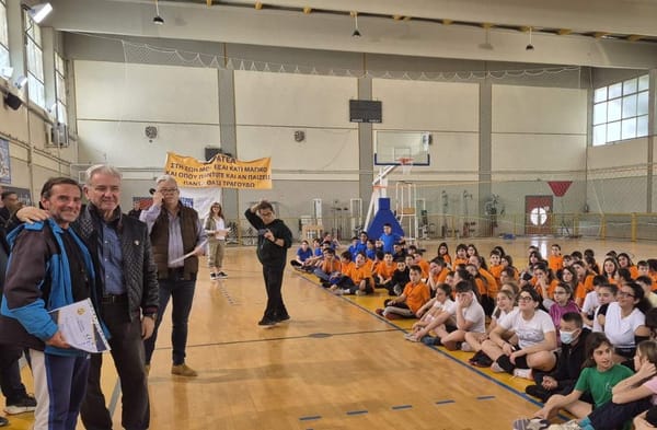Δημήτρης Λουκάς : "Μια υπέροχη μέρα γεμάτη βόλεϊ και χαμόγελα στην Κερατέα"