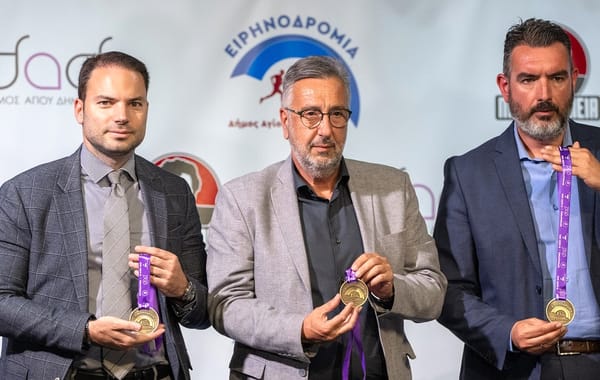Στ. Μαμαλάκης : Συνέντευξη Τύπου στο δημαρχείο Αγ.Δημητρίου για την 42η Ειρηνοδρομία
