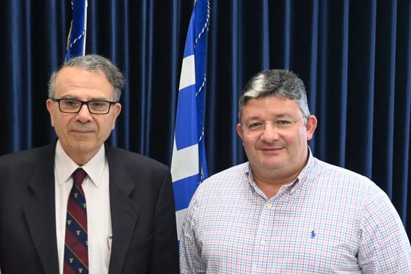 Συνάντηση του δημάρχου Αχαρνών κ. Σπ. Βρεττού με τον Αντιπεριφερειάρχη κ.Θάνο Ασκητή.