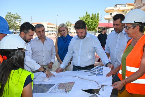 Νίκος Χαρδαλιάς:"Με εργοτάξια παντού, αλλάζουμε τις γειτονιές της Αττικής"