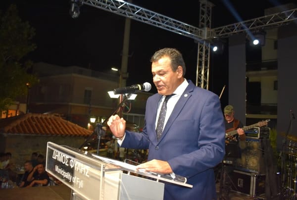 Νέα έργα εξήγγειλε ο Δήμαρχος Φυλής Χρήστος Παππούς